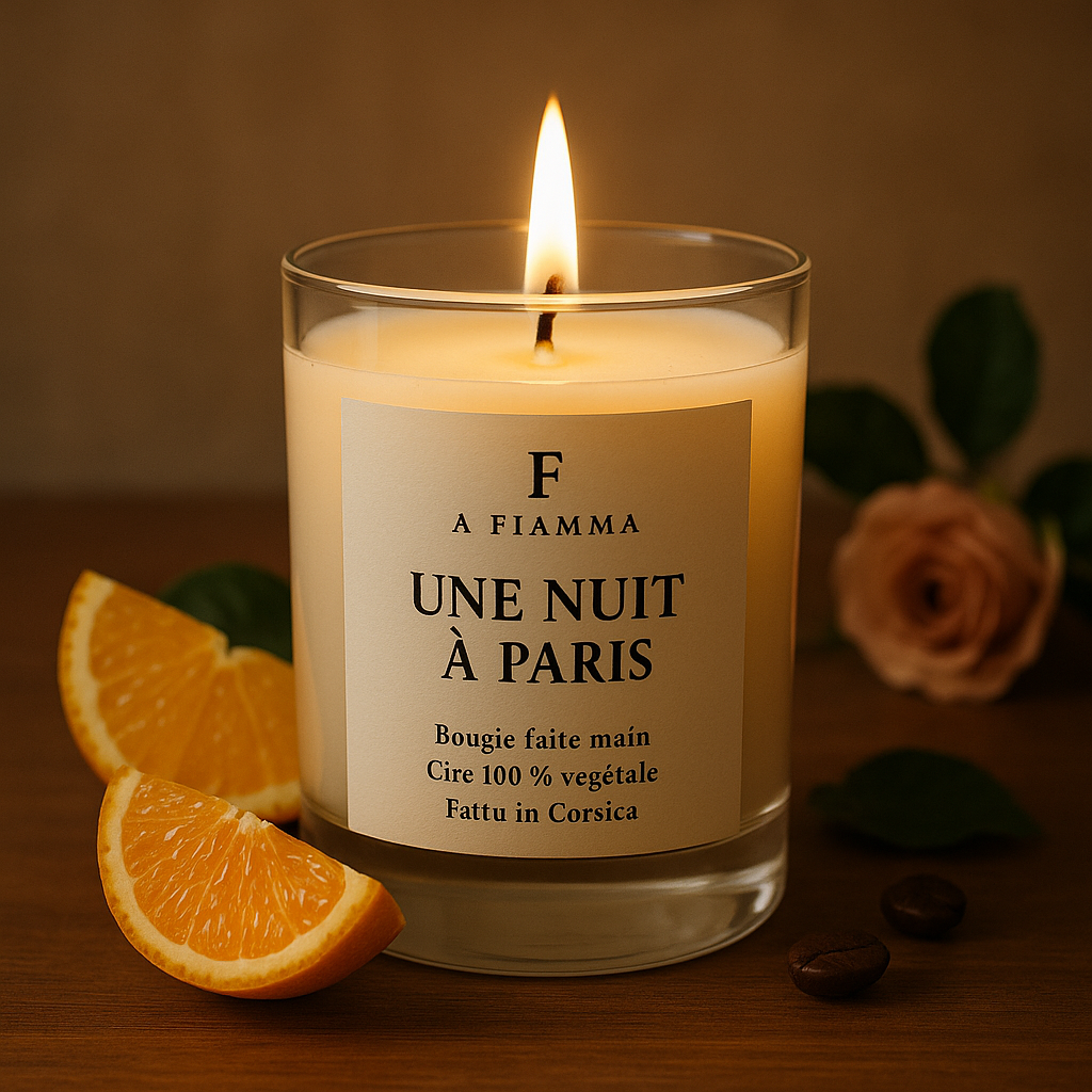Bougie parfumée UNE NUIT À PARIS
