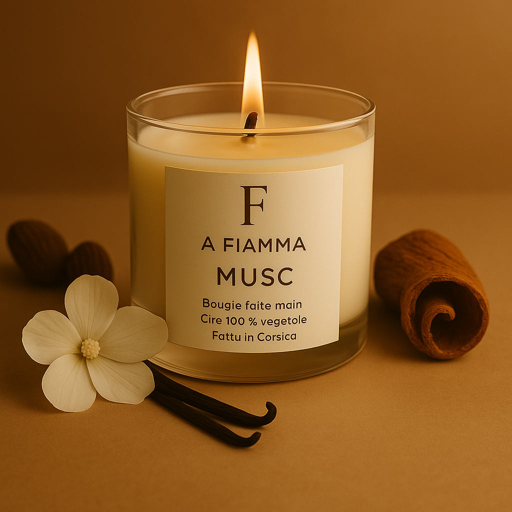 Bougie parfumée MUSC