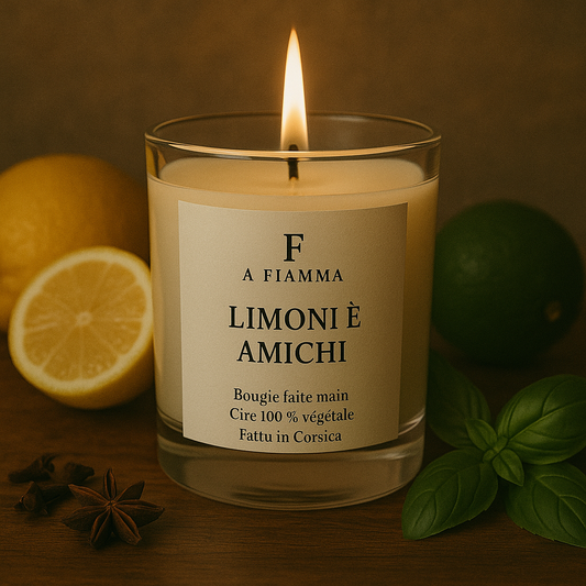 Bougie parfumée LIMONI È AMICHI