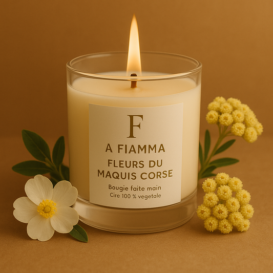 Bougie parfumée FLEURS DU MAQUIS CORSE